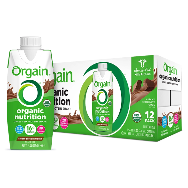 Organic Nutrition Shake - Creamy Chocolate Fudge