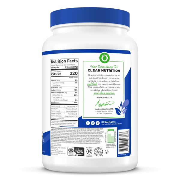 Organic Meal Powder - Vanilla Bean - Image 4