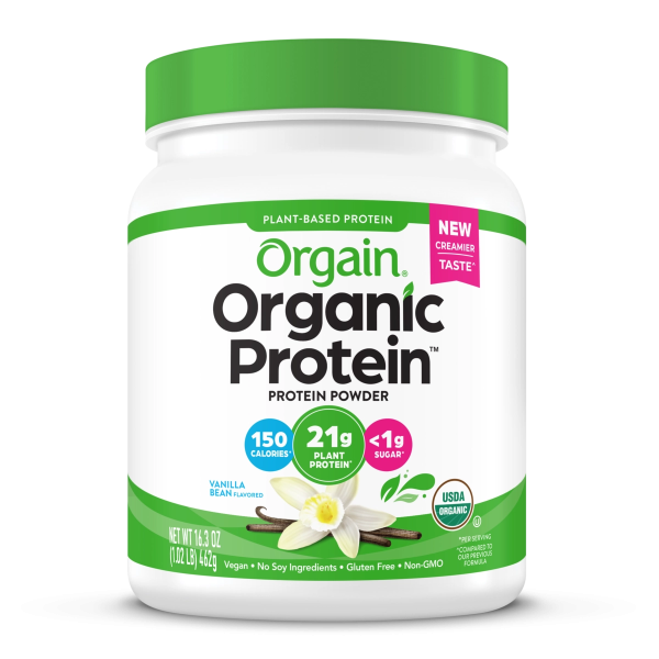 Organic Protein? Plant Based Protein Powder - Vanilla Bean - Image 5