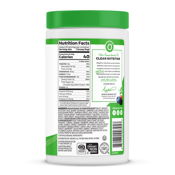 Organic Superfoods Powder - Original - Image 3