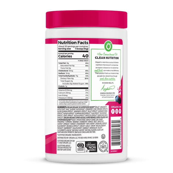 Organic Superfoods Powder - Berry - Image 4
