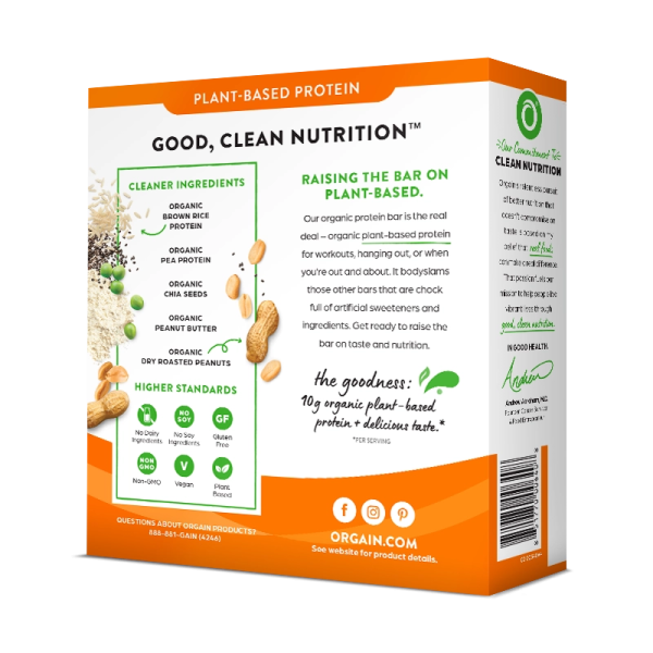 Organic Protein Bar - Peanut Butter - Image 6