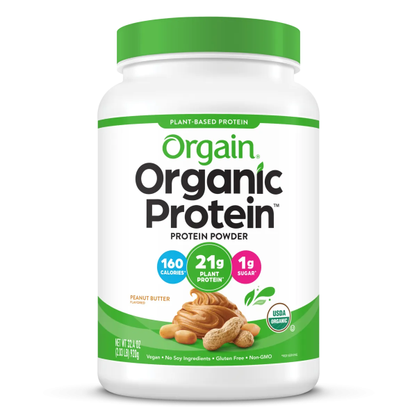 Organic Protein? Plant Based Protein Powder - Peanut Butter