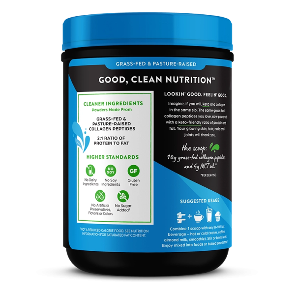 Keto Collagen Protein Powder - Chocolate - Image 3