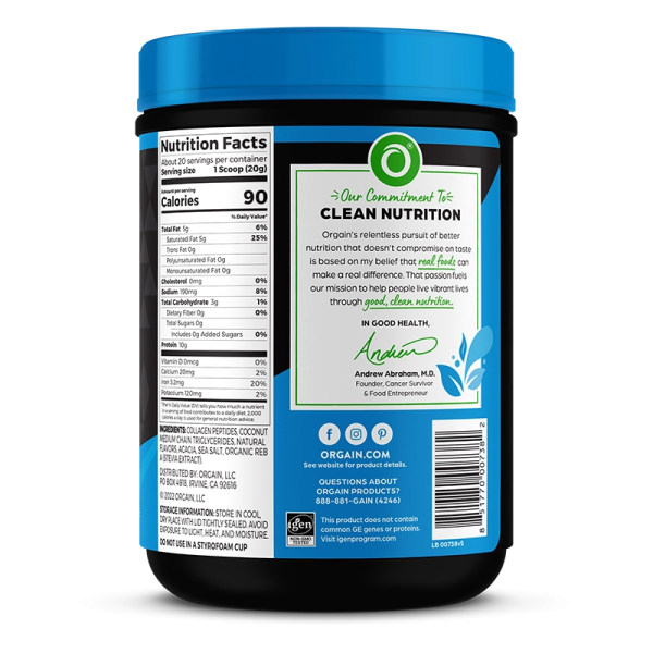Keto Collagen Protein Powder - Vanilla - Image 4