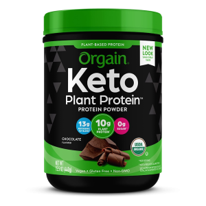 Keto Plant Protein? Organic Keto-genic Protein Powder - Chocolate