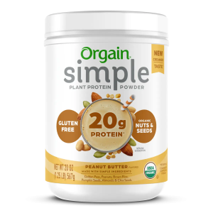 Simple Organic Plant-Based Protein Powder - Peanut Butter