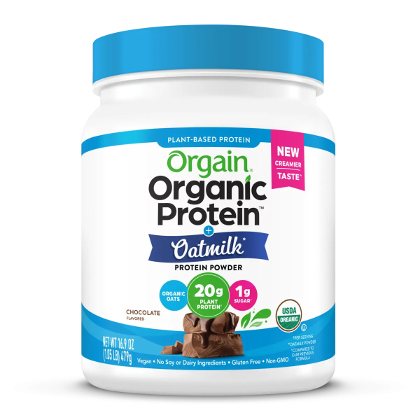 Organic Protein? + Oatmilk Plant Based Protein Powder - Chocolate