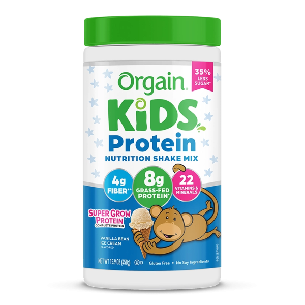 Kids Protein Nutrition Shake Mix - Vanilla Bean Ice Cream