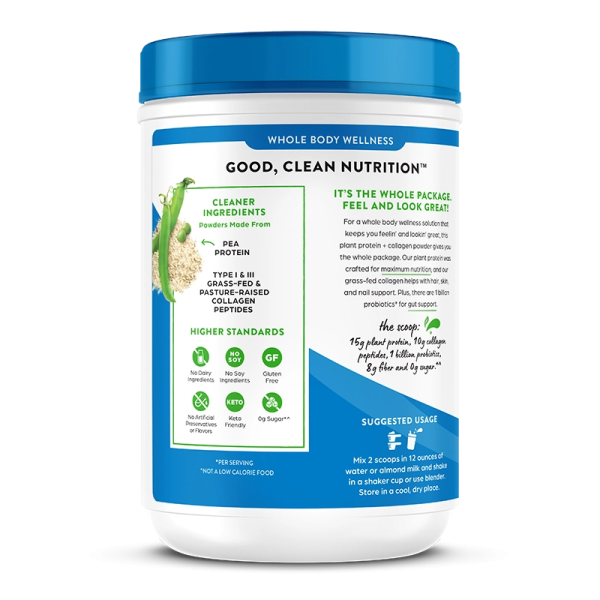 Plant Protein Plus Collagen - Vanilla - Image 3