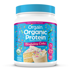 Organic Protein? Plant Based Protein Powder - Birthday Cake