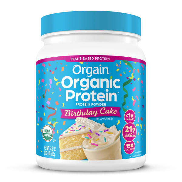 Organic Protein? Plant Based Protein Powder - Birthday Cake