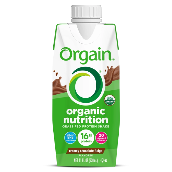 Organic Nutrition Shake - Creamy Chocolate Fudge - Image 2