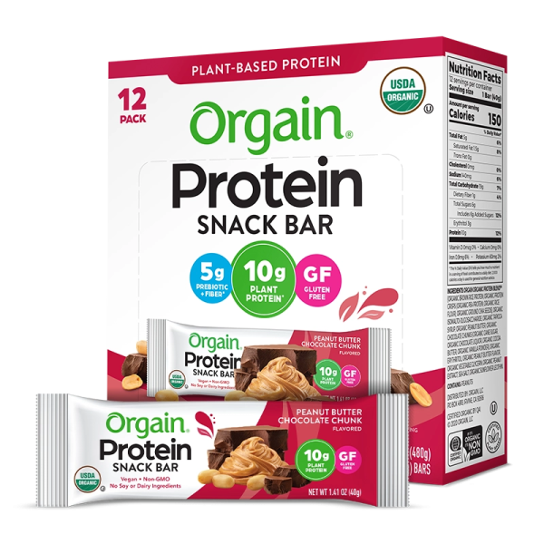 Organic Protein Bar - Peanut Butter Chocolate Chunk
